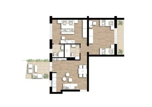Apartment Akvarel