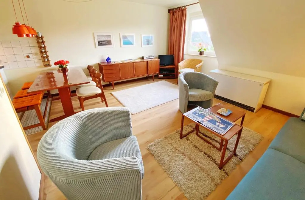Reetdachwohnung 200m vom Ordinger Strand