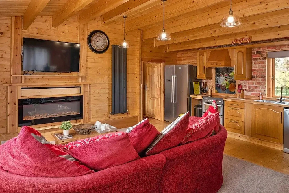 Lodge in Shropshire With Private Hot Tub
