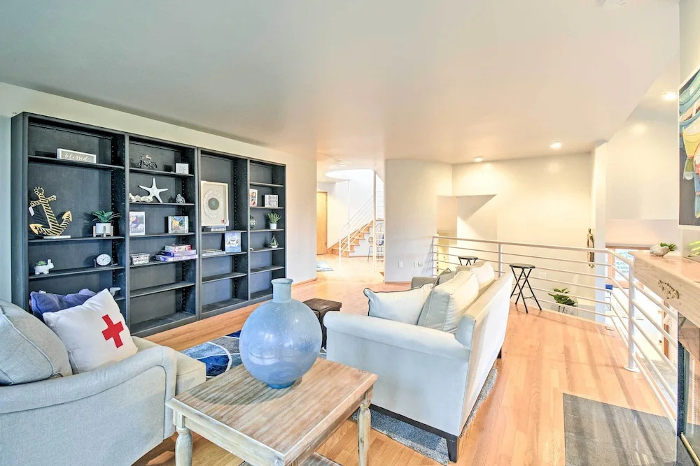 Unique Port Ludlow Home w/ 3 Decks & Hot Tub!