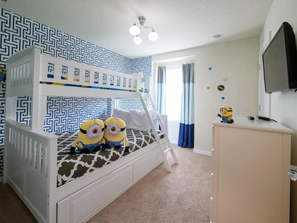 5Br 5Bath Townhome Pool BBQ 13min Disney 2260ft