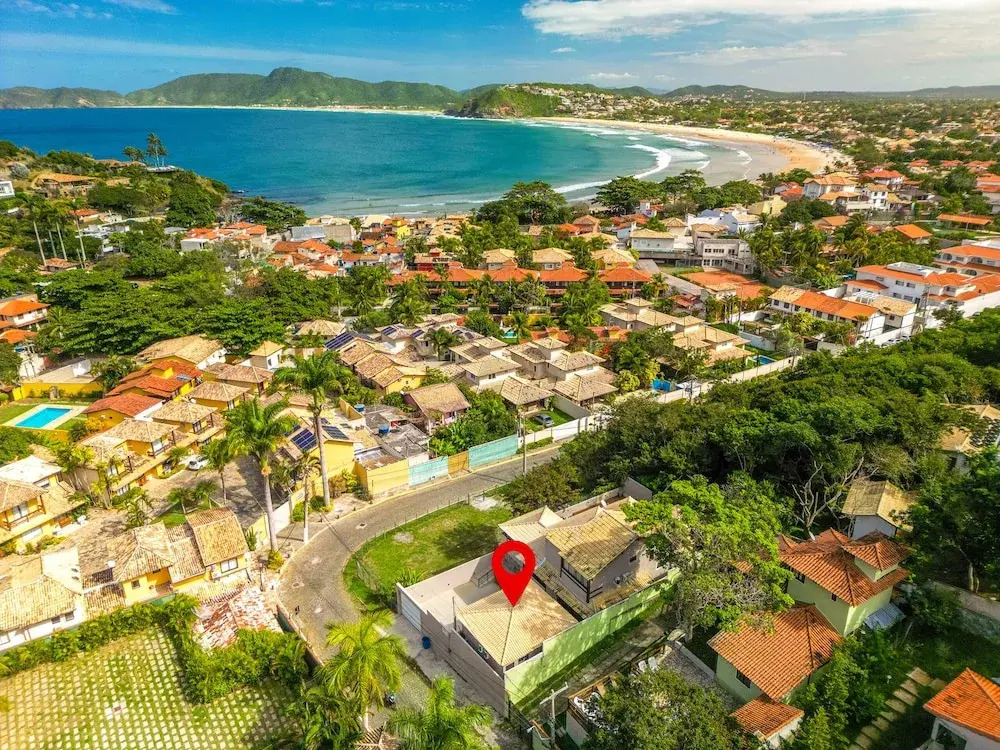 Bz25 Casa com Pisc Geribá 250m da Praia