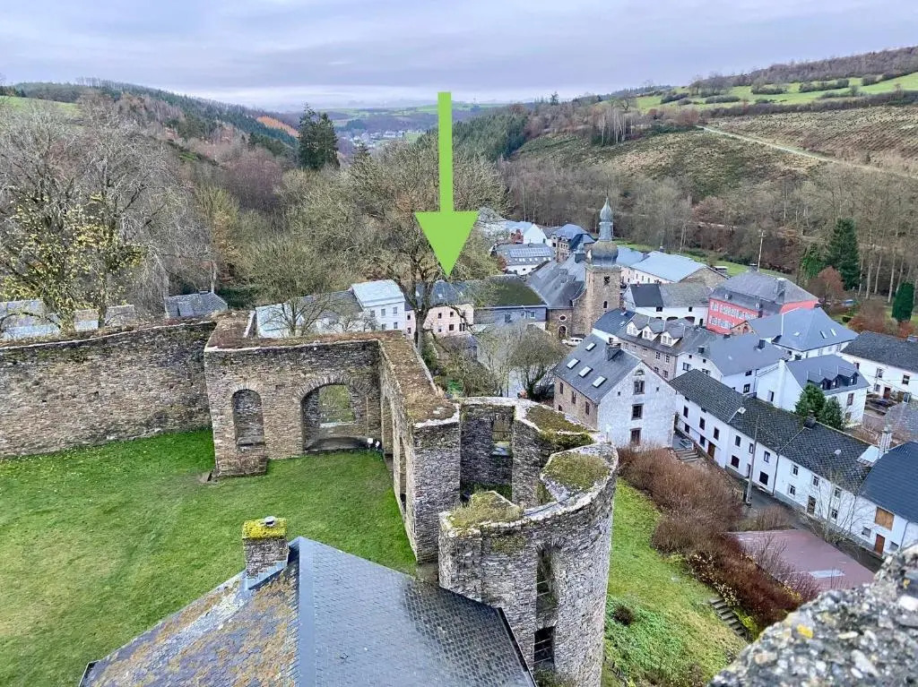 Zum Burgfräulein - Studio mit Blick auf die Burg