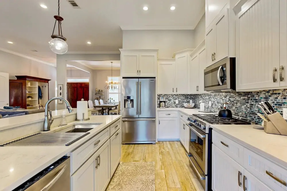 Golf Course-view Home Near Beaches With Deck, Porch, Grill, Streaming, W/d, & AC