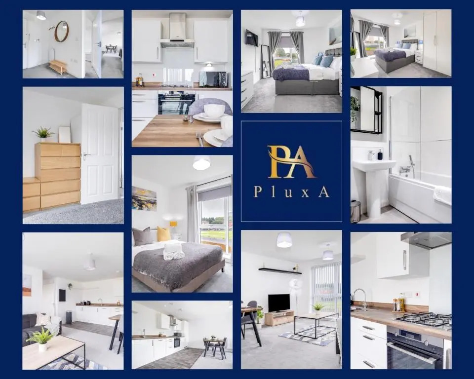 Modern Inn 5 Star Luxury 2 Bedroom Apartment in City Centre with Car Park