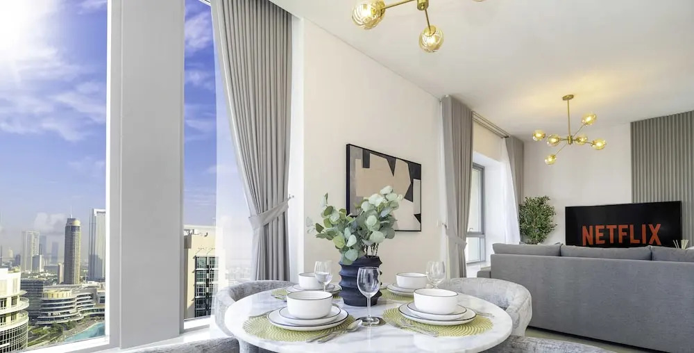 Lux The Burj Khalifa Fountain View Suite