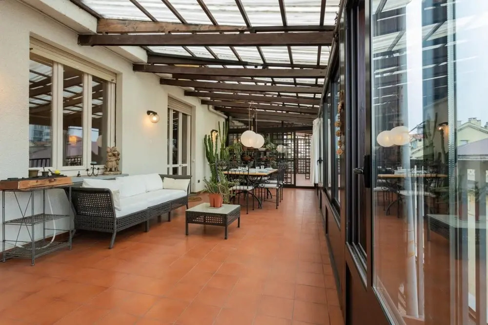 Una Suggestiva Terrazza su Piazza Solferino