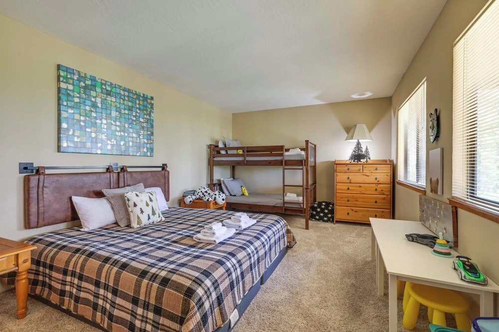 Deck & Views: Pet-friendly Starry Pines Cabin