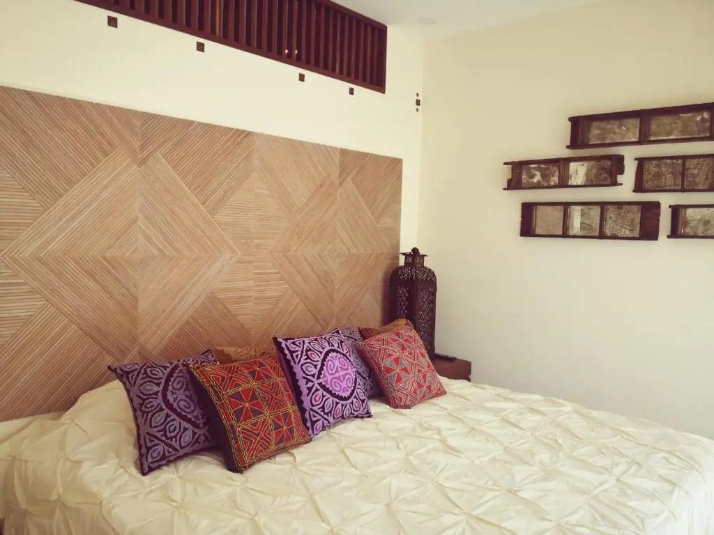 Beachside Resplandor Maya Corasol with balcony for 4 people