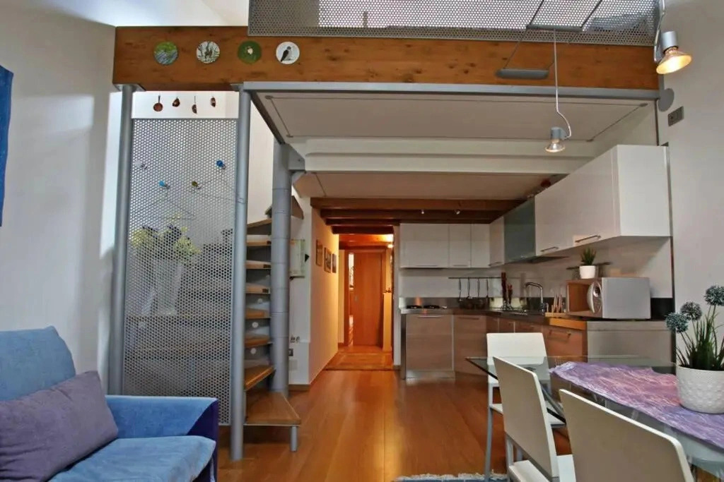 Wonderful Attic In The Heart Of The Dolomites