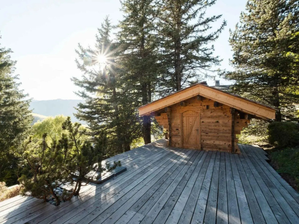 Chalet 4★, 12 pers, 5 chambres, terrasses ensoleillées, navette à proximité - FR-1-304-270