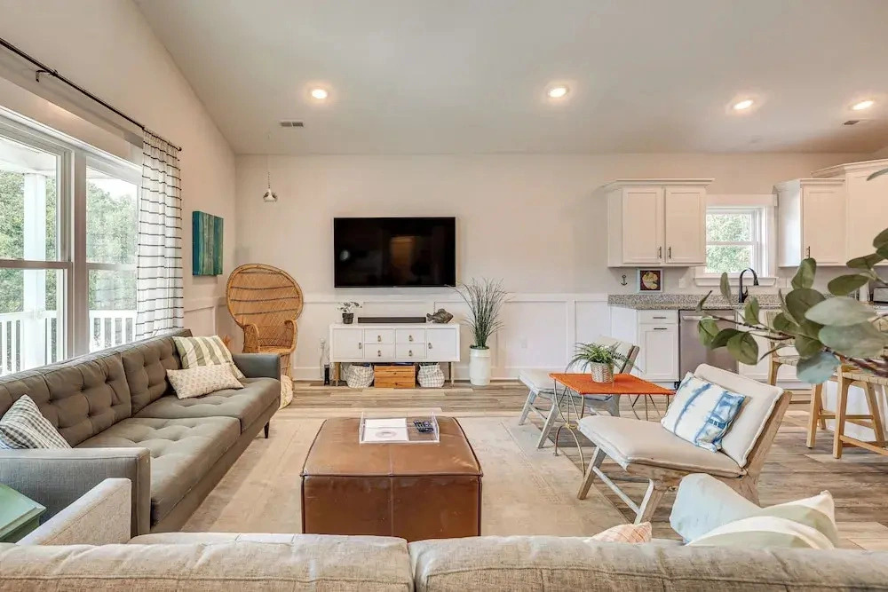 < 1 Mi to Beach: Home w/ Pool in Oak Island