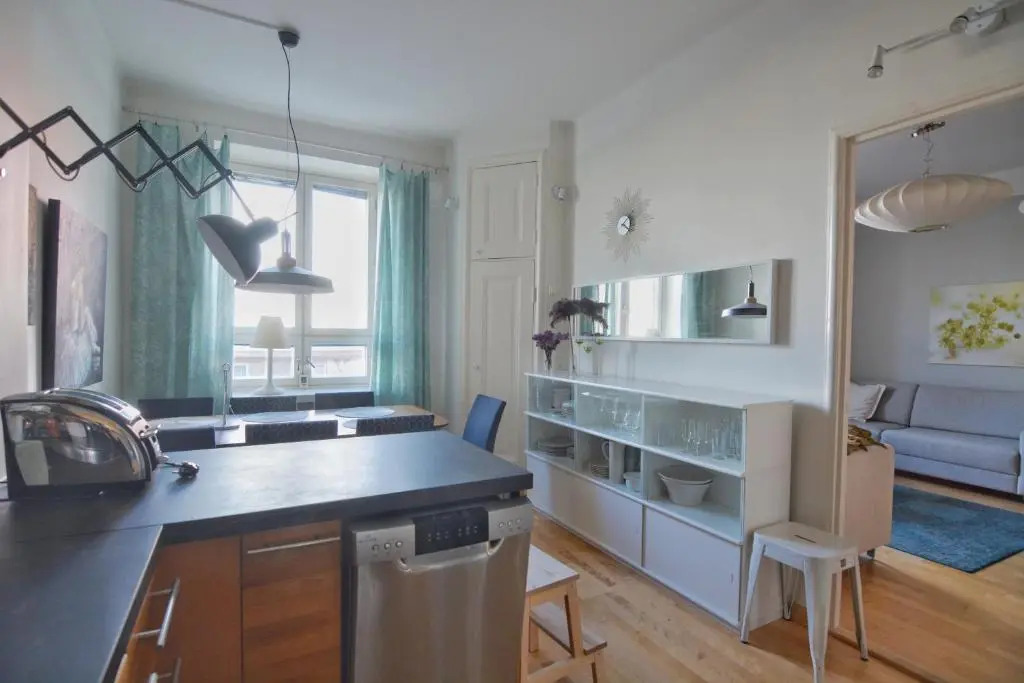 Self check-in: Kallio City apartment 50m2