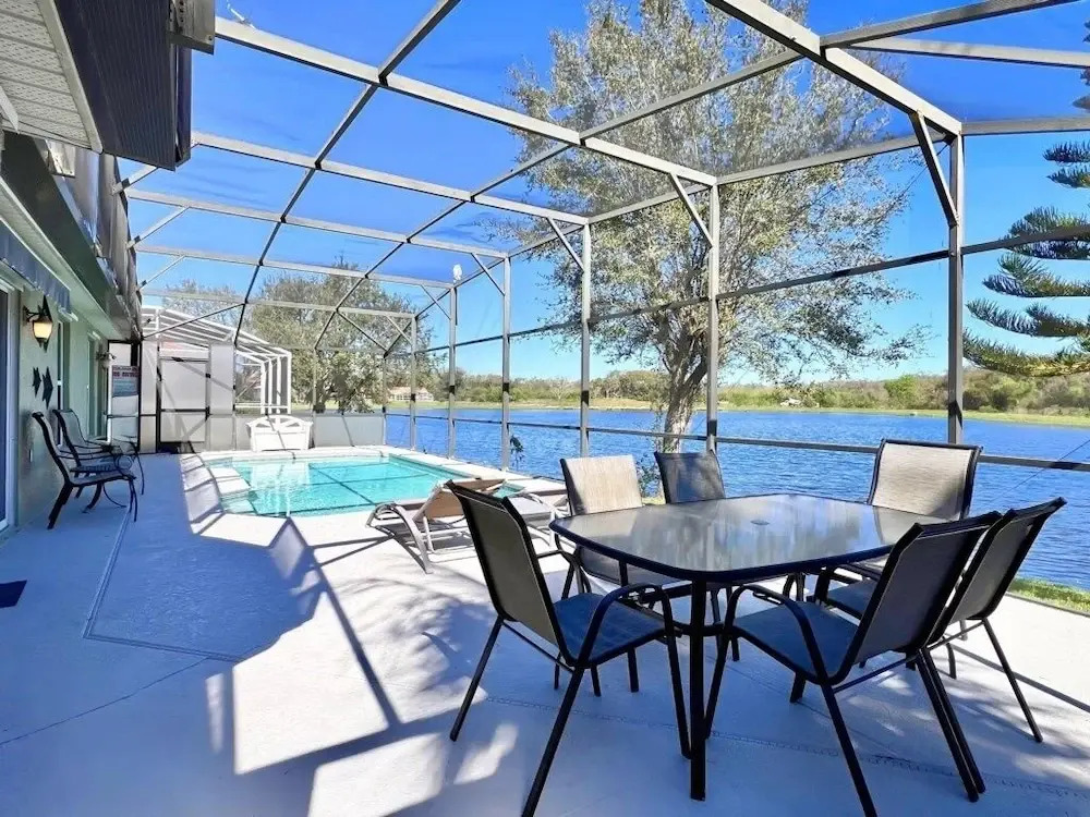 Lovely Lakeside 4-bed Pool Home At Villa Sol-3125 4 Bedroom Home by RedAwning