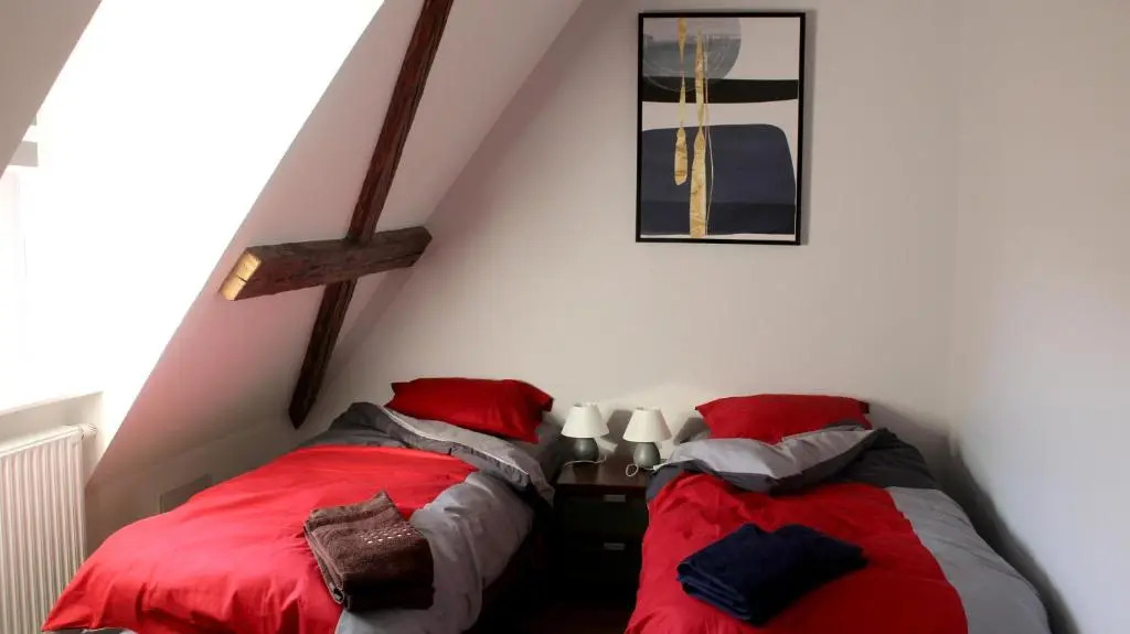 Appartement de 3 chambres avec terrasse amenagee et wifi a Eguisheim
