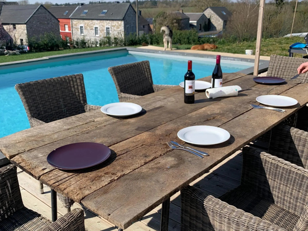 Stone House in Hamoir With Private Pool