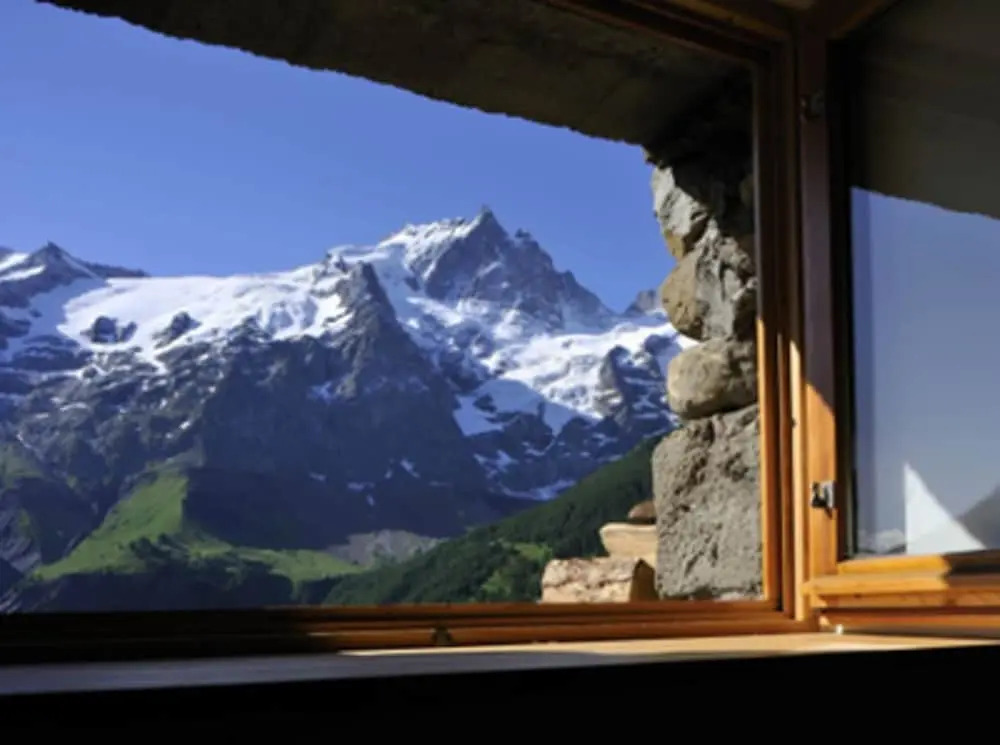 House With 2 Bedrooms in La Grave, With Wonderful Mountain View, Furni