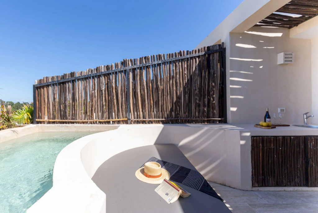 Private Pool Luxury 2 BR Aldea Zama Secure Gated Community Great Wifi