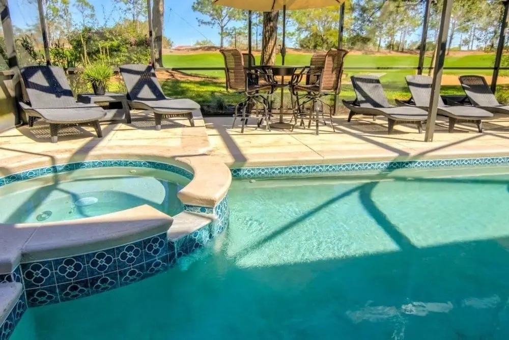 Fabulous Golf Course View Private Pool Game Room! 7 Bedroom Home by RedAwning