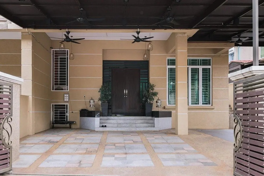 Chic 6BR Home Private Rooftop Garden Kemensah KL