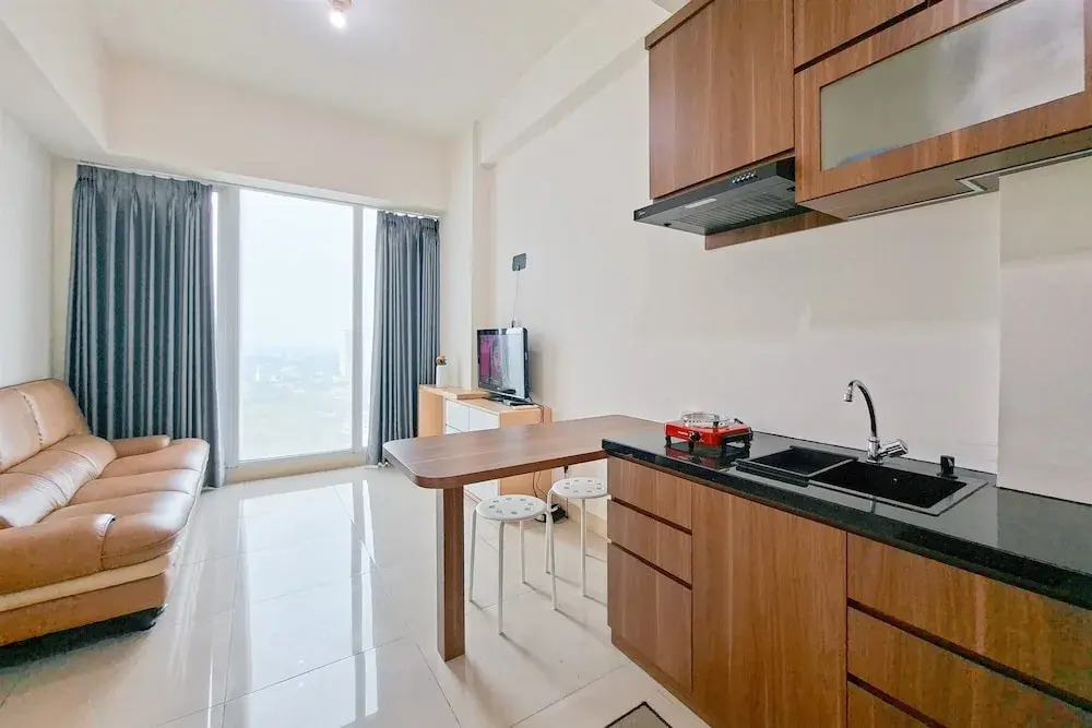 Modern Minimalist Look 1Br Apartment At Tree Park City Bsd