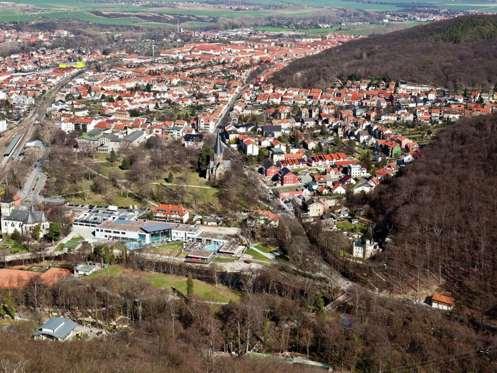 Modernes Ferienhaus in der Nähe des Waldes in Thale