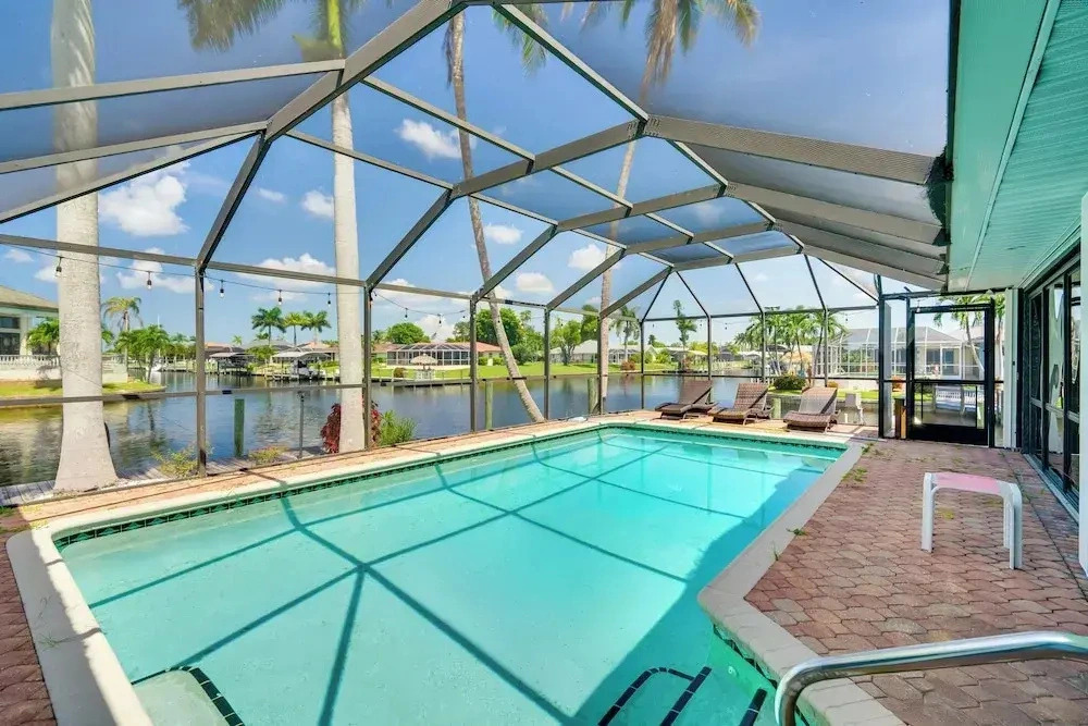 Canal-front Gem w/ Lanai & Dock in Cape Coral