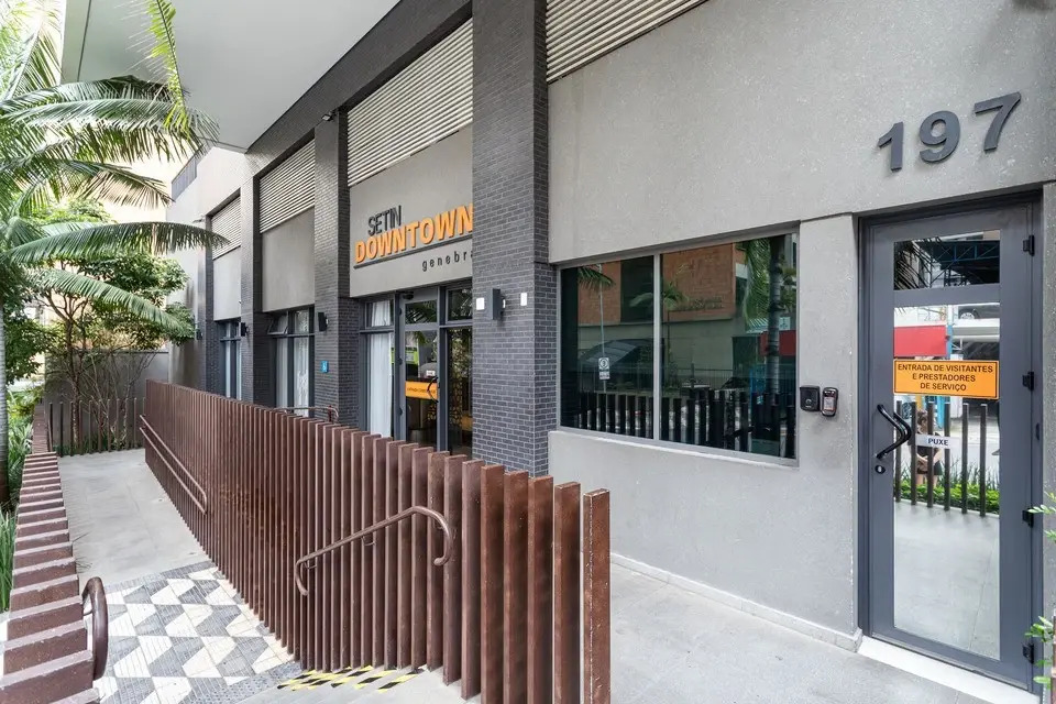 Setin Downtown Genebra by Viva - Apartamentos completos na Bela Vista com piscina