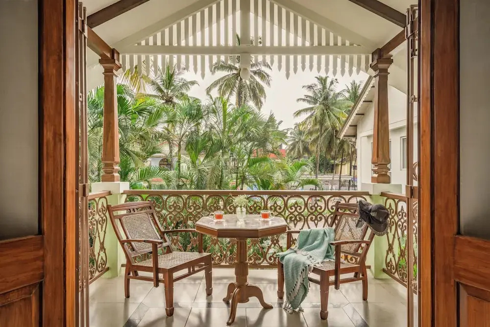 Sanctuary by RÊVE Escapes - Premium 3 BHK Villa with Private Pool Near Morjim Beach