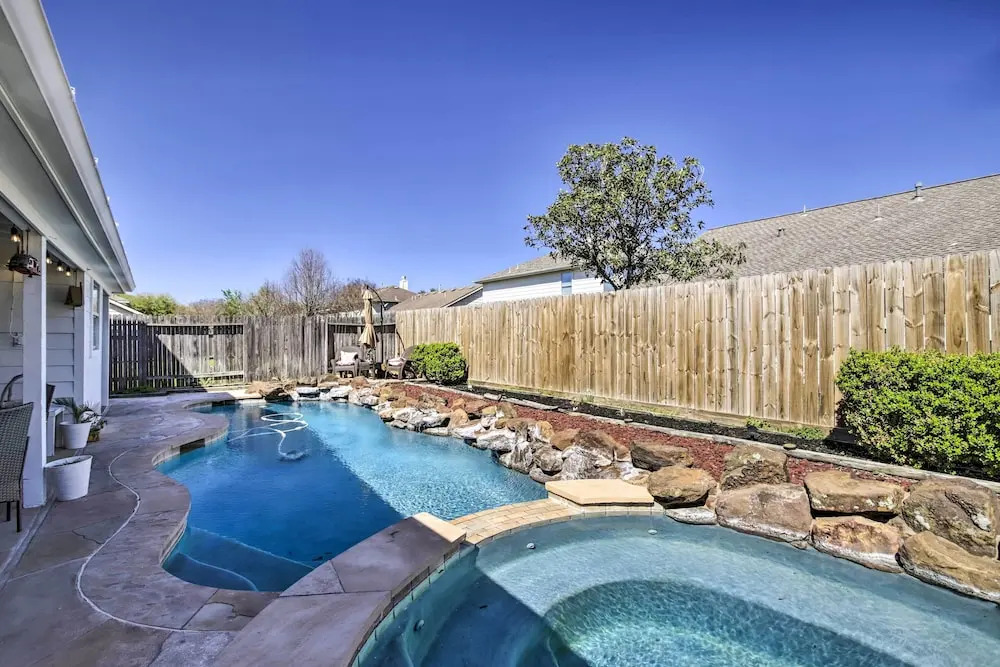 Luxe Home 30 Miles to Houston w/ Pool & Grill
