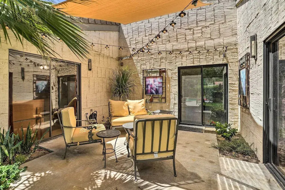 Pool, Grill & Game Room: Bermuda Dunes Oasis