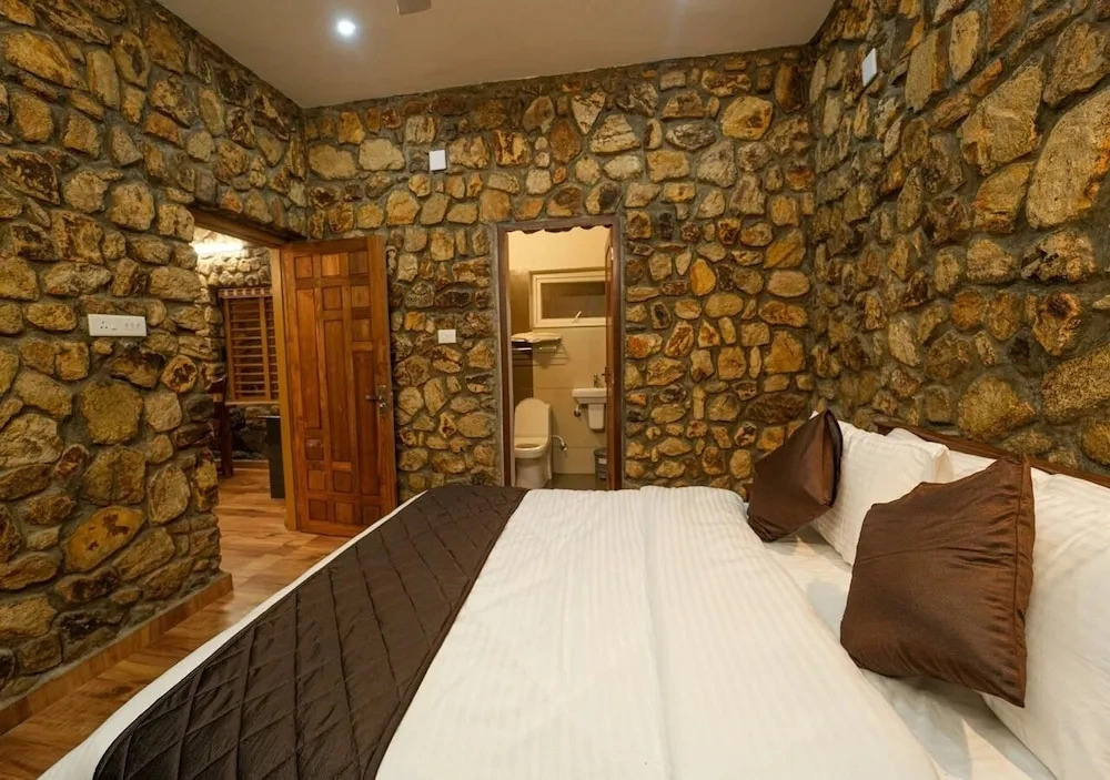 Stone castle by voye homes