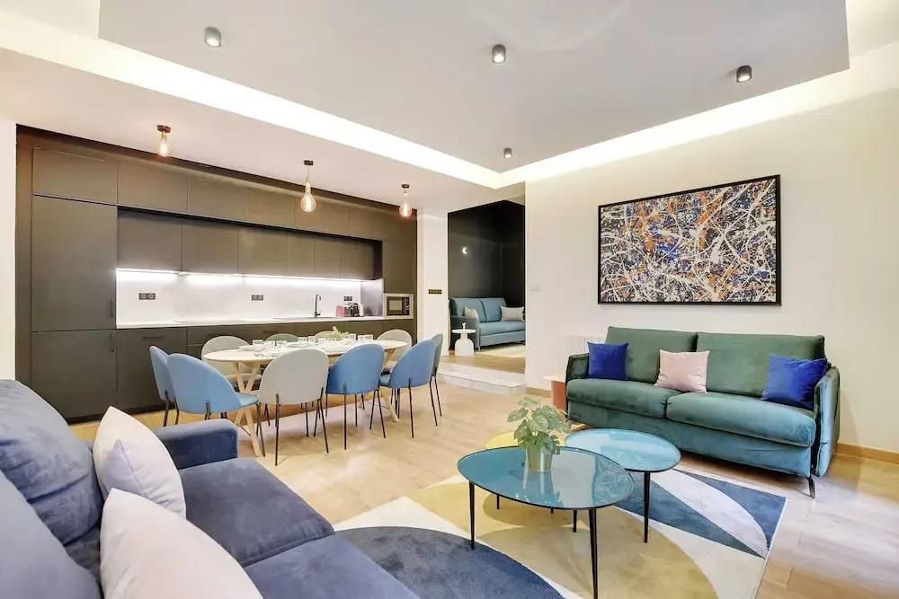 Spacious Apartment - 2b/10p - AC - Marais