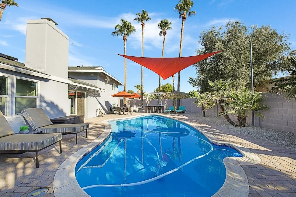 Posh Getaway w/ Pool & Resort-Style Backyard home