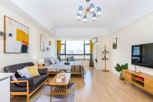 Qingdao Huangdao·Qingdao Oriental Movie Metropolis Wanda Mall· Locals Apartment 00160510