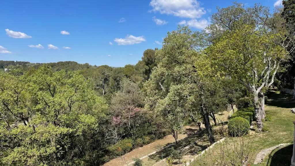 Appartement d'une chambre avec piscine partagee jardin clos et wifi a Aix en Provence