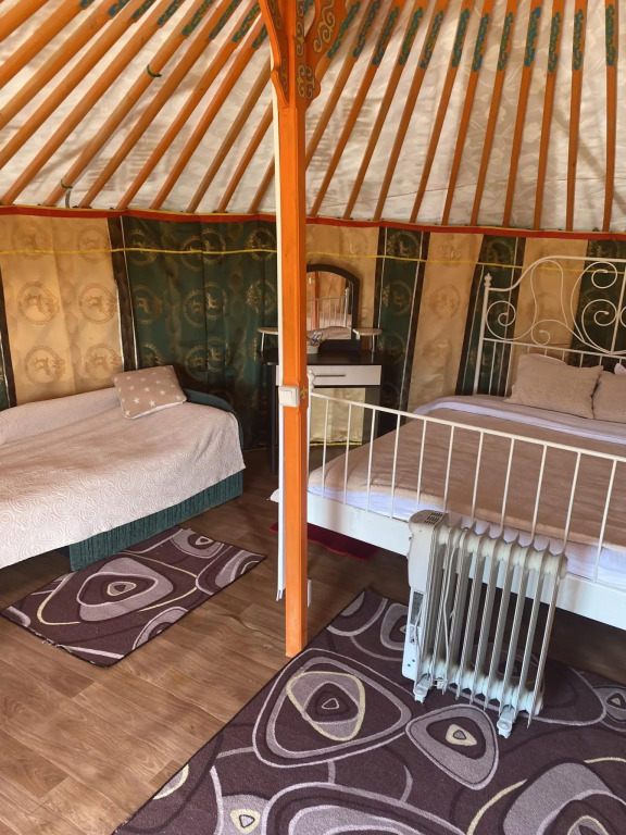 Yurt camping