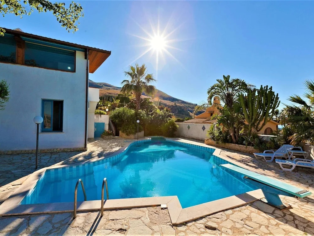 Holiday Home in Trapani With Sea View & Pool