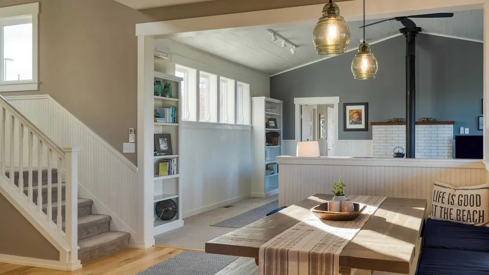 3-home Coastal Retreat w/ Sauna, Firepit & Greenhouse Seabright Haven by Avantstay