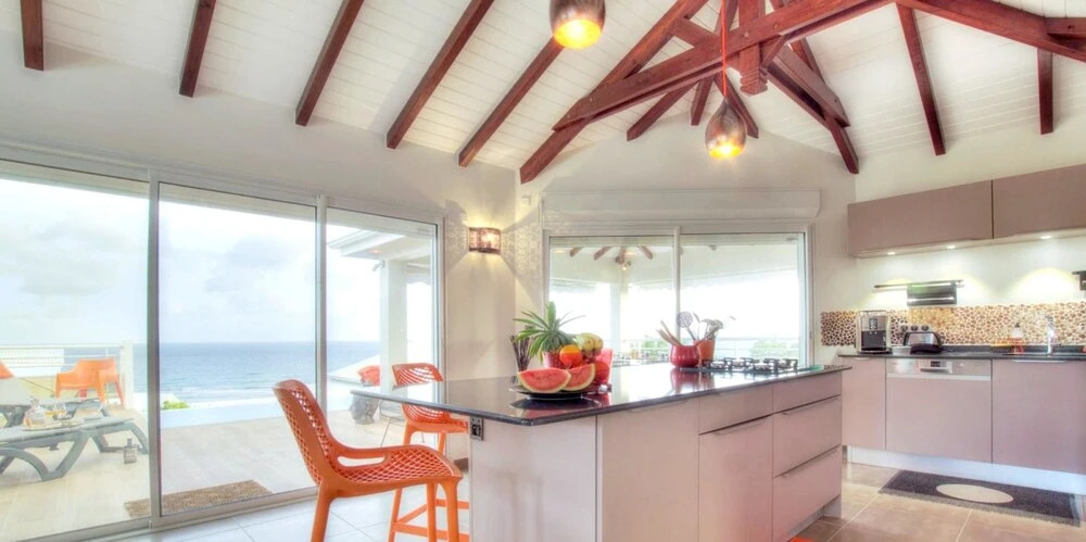 Villa With 3 Bedrooms in Saint-françois, With Wonderful sea View, Priv