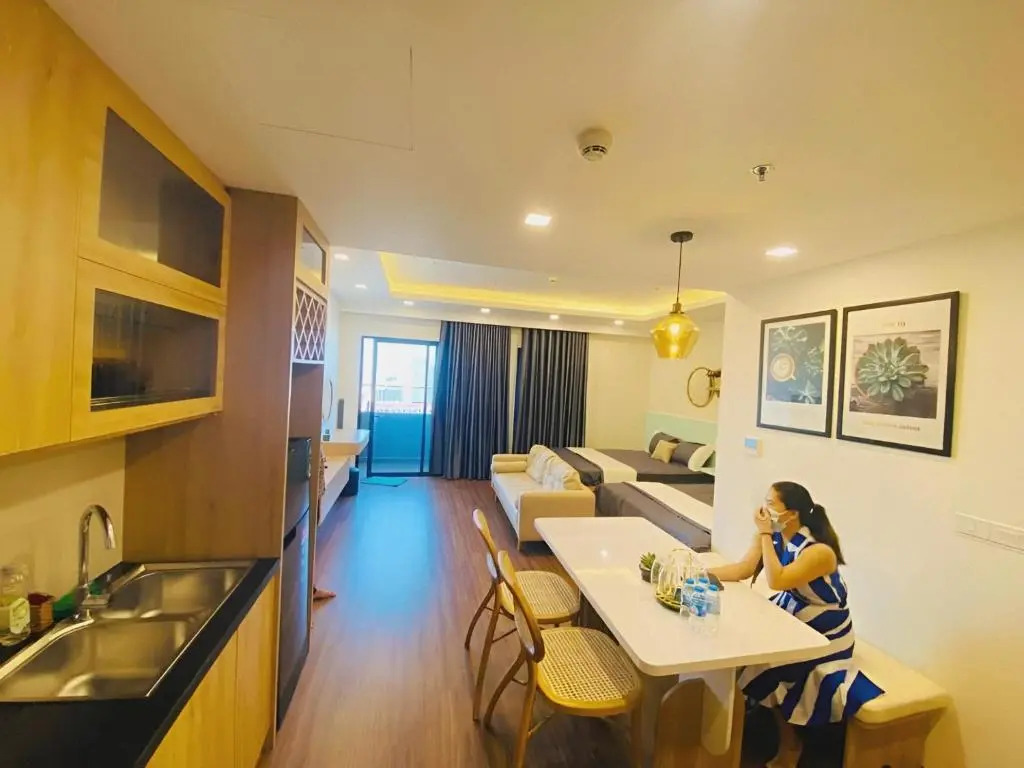 FLC sea Tower Quy Nhơn 2 giường đôi lớn. View biển. Gần khu du lịch Hàn Mặc Tử ngay Trung tâm thành phố