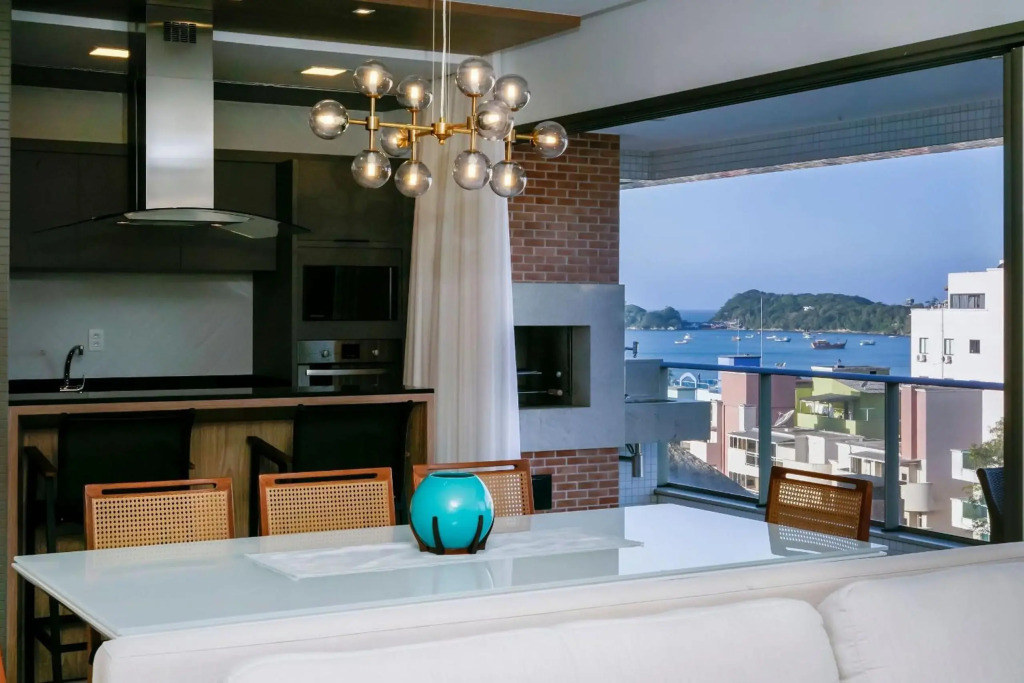 Punta Blu 102v5 - Excelente apartamento em condomínio de luxo no centro de Bombinhas - Piscina Climatizada - Academia
