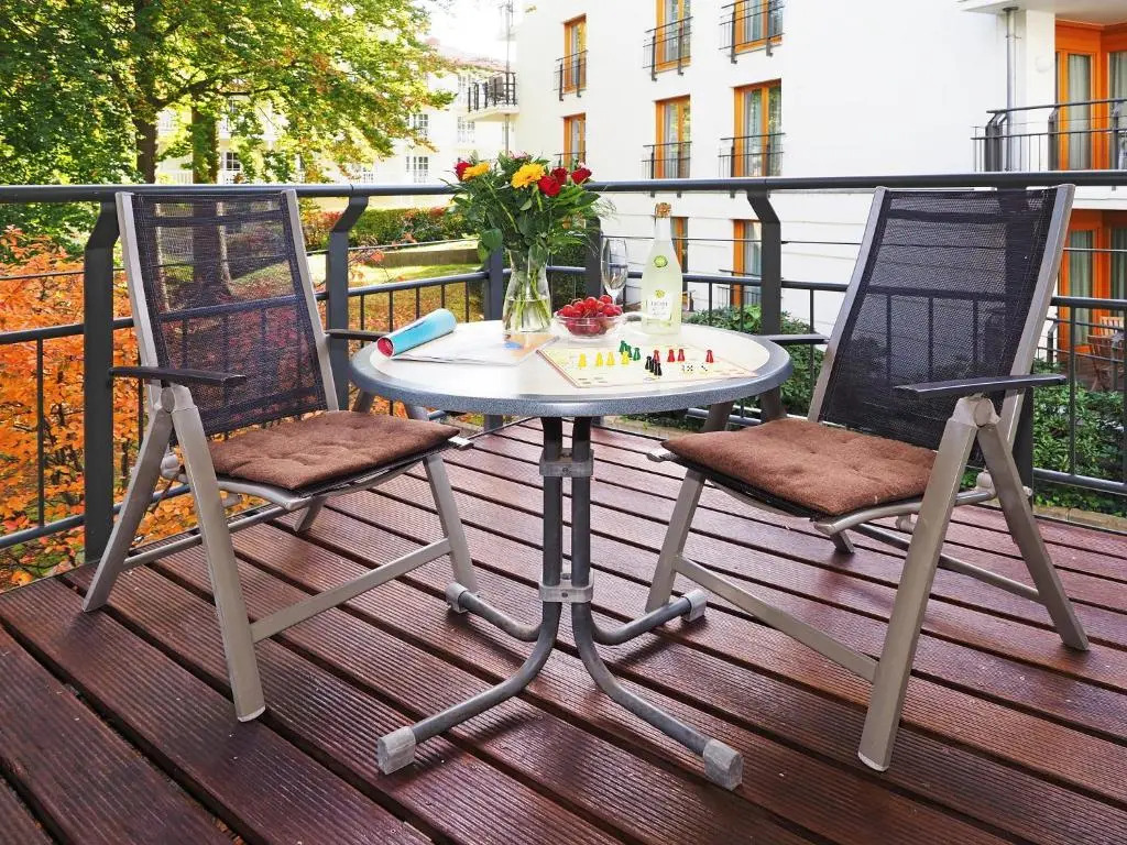 Kaiservillen Heringsdorf - Appartement mit 1 Schlafzimmer und Balkon D214