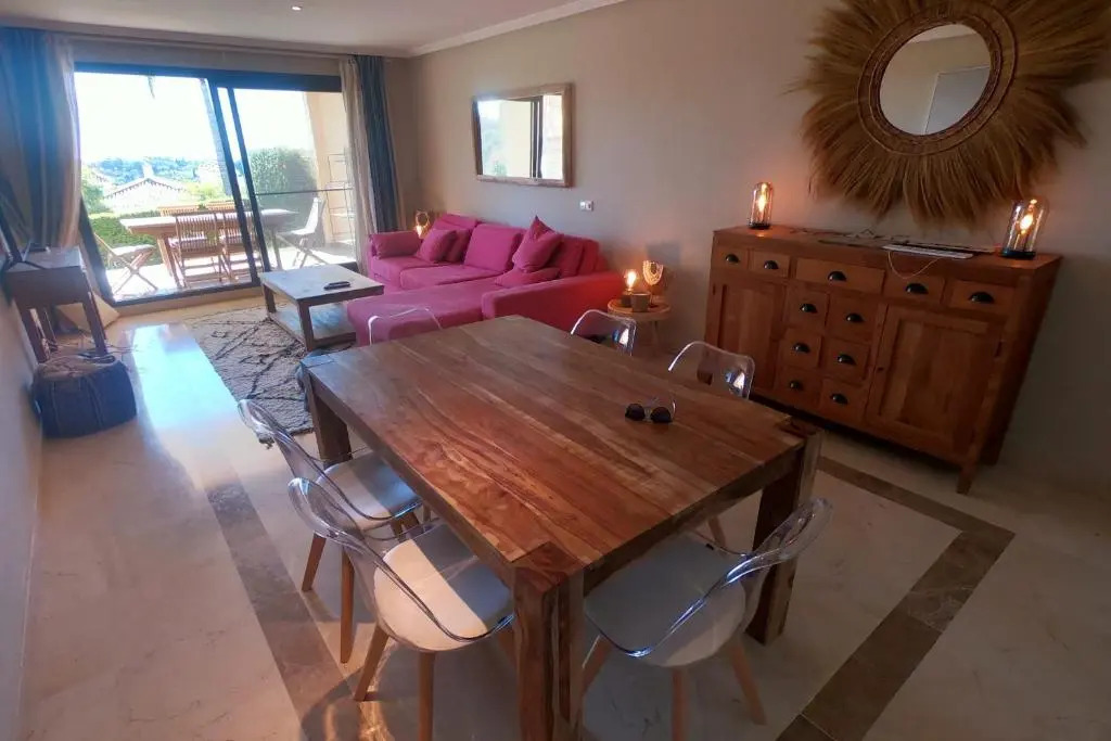 Apartment 4 people sea view and swimming pool - Los Arqueros