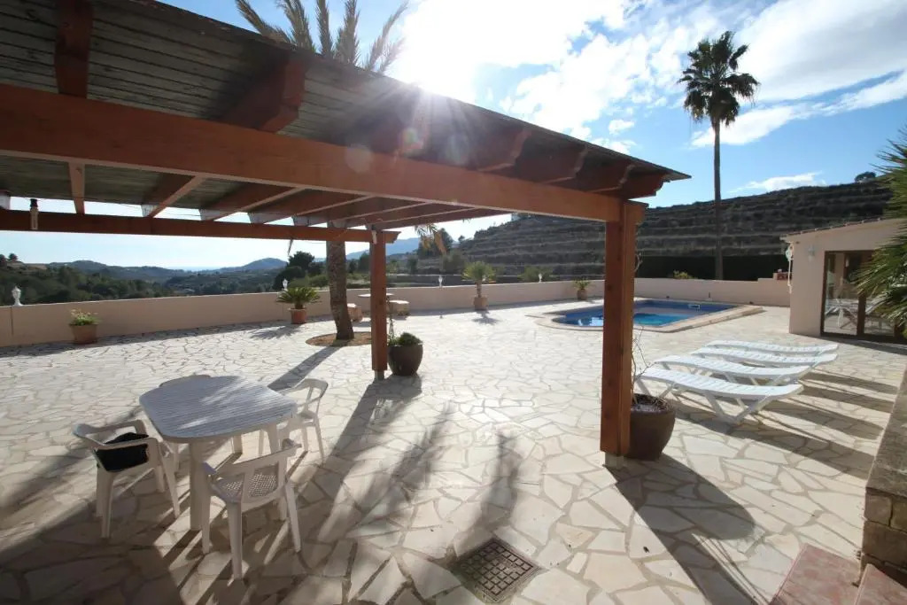 Santa Ana - pretty holiday property with garden and private pool in Benissa
