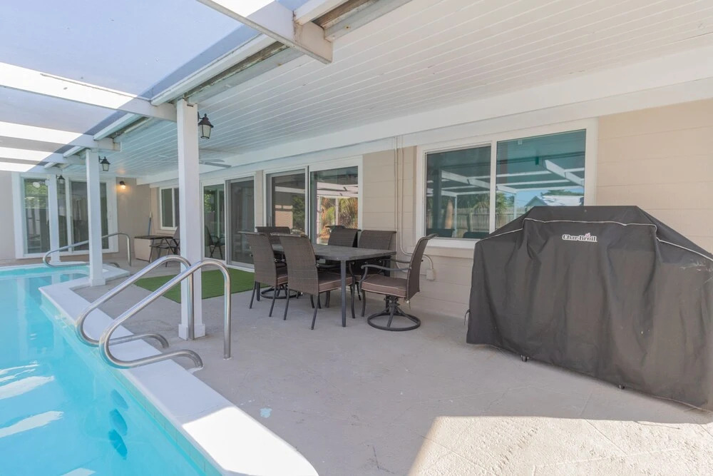 Sleeps 12 4 Bedroom Pool Home Close to Beaches Restaurants & More 4 Home by Redawning