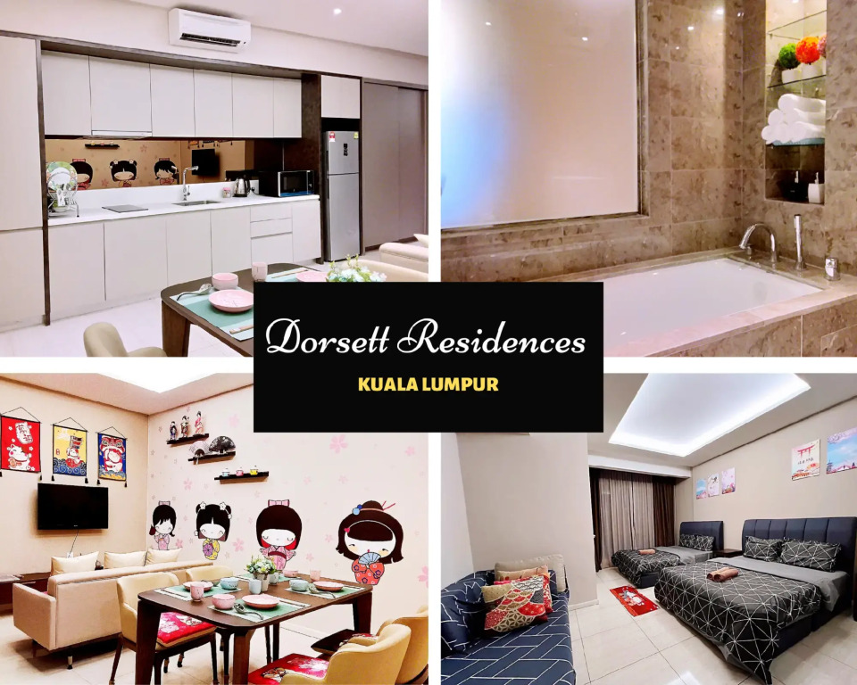 SKY POOL Stylish Suite 2-7Pax at KL City
