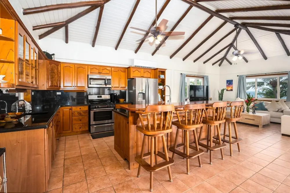 Dolphin Beach - Private Oceanfront 4-Bed Villa wPool on Huge Lot