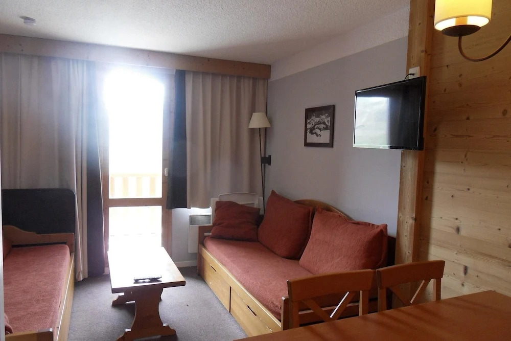 Belle Plagne Studio Cabine on Slopes 4 People of 23 mÂ² Cal405