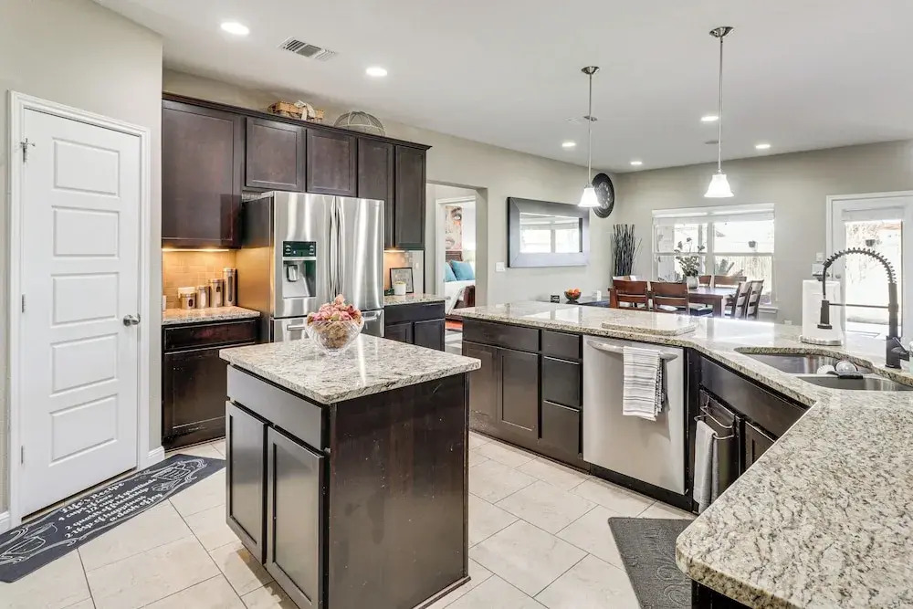 Covered Patio + Yard: Spacious Leander Home!